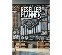 Reseller Planner for Organizing Daily Sales, Managing Inventory, and Tracking Business Milestones