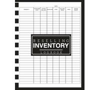 Reselling Inventory Log Book: Product Listing and Sales Tracker | 110 Pages for Organizing Online Resale Business