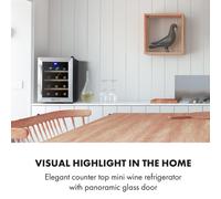 Reserva 12 Uno cave à vin 12 bouteilles 31 litres acier inoxydable G