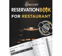 Reservation book for Restaurant 2026: A Year-Round Scheduling Tool to Effortlessly Manage Guest Flow, Prevent Overbooking, and Optimize Table Turnover