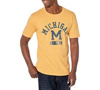 Reserve Collection by Blue 84 T-Shirt Vintage pour Homme Tri-Blend Vault Large Michigan Wolverines Doré