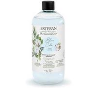 Estéban Recharge de parfum Coton Blanc – 500 ml – Alcool végétal, 6 mois de parfum