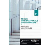 Réserve héréditaire Reserve hereditaire - Collectif - Legitech - broché - Revue