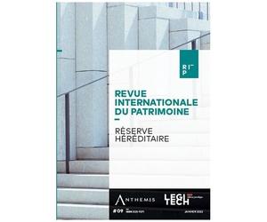Réserve Héréditaire - Tome 9 Reserve Hereditaire