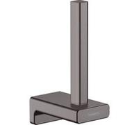Réserve porte rouleau papier toilette mural gun metal Addstoris Hansgrohe