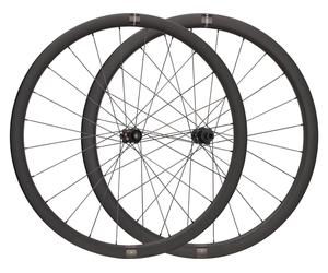 Reserve Set de roues 34|37 Turbulent Aero/DT 240 Disque Carbone CL 28" noir