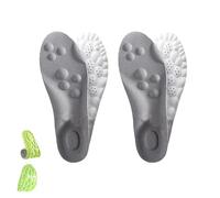 ReserveNest Insoles, Soft Elastic Breathable Shoe Insoles - Cloud Cushion Insoles For Women & Men(Grey,6.5-7.5)