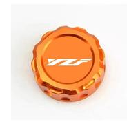 Réservoir à Carburant Bouchon De Liquide De Frein Arrière pour Yam&AHA YZF R125 R7 R6 R1 R3 YZF-R125 YZF-R7 YZF-R3(Orange)