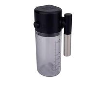 Réservoir À Lait Compatible Avec Les Machines À Café DeLonghi E Latte Pro/Plus : Bloc-buse, Tuyau Et Interface. Accessoires Inclus. Paroi Intérieure Facile À Nettoyer.