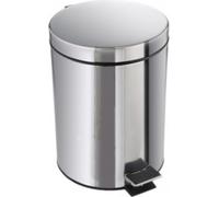 réservoir à pédale 30 litres chrome