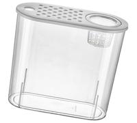 Réservoir à poissons multifonction avec couvercle transparent pour Betta, poisson, grenouille, terrarium, couvercle blanc