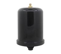 Réservoir à pression à vessie pour pompe auto-amorçante surpresseur domestique à vitesse variable accessoires pompe à eau ballon tampon cuve de pression (noir 0.5L acier au carbone)