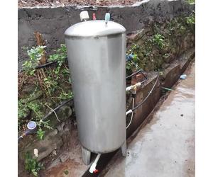 Réservoir à pression de puits de grande capacité,Réservoir à pression de puits automatique en acier inoxydable 304, for la maison/le jardin/l'agriculture(500L/132Gal)