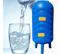Réservoir à pression d'eau pour pompe de puits, récipient de stockage d'eau en polyéthylène, pour linge/cuisine/douche/jardin, 150 L