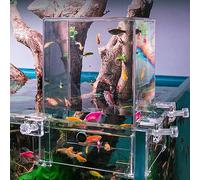 Réservoir à pression négative, ascenseur de poisson transparent, remplissage automatique sous vide, réservoir de poissons suspendus, entretien du niveau d'eau, tour d'extension de poissons en