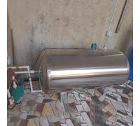 Réservoir à vessie d'air for pompe de puits en acier inoxydable for surpression d'eau de puits/robinet, réservoir de stockage d'eau sous pression domestique horizontal(300L/79.2Gal)