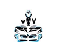 Réservoir Autocollant Kit D'autocollants Décoratifs Pour Réservoir De Carburant Moto Pour MT07 2025, Motif Protection Anti-rayures Pour Carénage