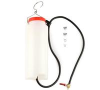 Réservoir auxiliaire avec robinet d'arrêt de 2 l, réservoir de carburant de rechange pour l'entretien de la moto, synchronisation du carburateur et tuning, avec tuyau et crochet de suspension, en