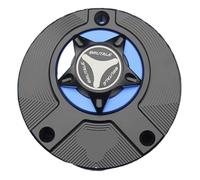 RéServoir Bouchons Essence Couvercle de bouchon réservoir carburant moto sans clé en aluminium CNC pour MV pour Agusta Brutale 4 cilindri 989 R 2005-2008 (2006 2007)