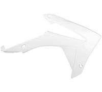Polisport Off Road Honda Crf250r 14-17 Crf450r 13-16 Radiator Shrouds Blanc
