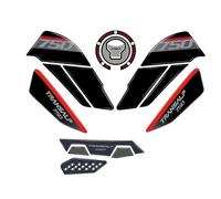 Réservoir Carburant Pad Moto Autocollant De Protection Latérale Pour Réservoir D'essence Pour XL750 TRANSALP XL 750 2023 Pot D'échappement Base Selle Protége Autocollant(Couleur 2)