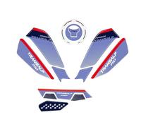 Réservoir Carburant Pad Moto Autocollant De Protection Latérale Pour Réservoir D'essence Pour XL750 TRANSALP XL 750 2023 Pot D'échappement Base Selle Protége Autocollant(Couleur 1)