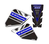 réservoir Carburant Sticker Autocollants 650 XT pour Tampons Réservoir, Protection du Coffre, Étuis À Bagages pour V Strom pour VSTROM DL 650XT pour Kit D'huile De Carburant Adventure