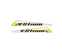 réservoir Carburant Sticker Autocollants 650 XT pour Tampons Réservoir, Protection du Coffre, Étuis À Bagages pour V Strom pour VSTROM DL 650XT pour Kit D'huile De Carburant Adventure