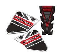 réservoir Carburant Sticker Autocollants 650 XT pour Tampons Réservoir, Protection du Coffre, Étuis À Bagages pour V Strom pour VSTROM DL 650XT pour Kit D'huile De Carburant Adventure
