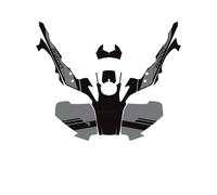réservoir Carburant Sticker Autocollants Graphiques Complets pour Moto R1200GS, R1250GS, pour Adventure Triple 2014 - 2022, Kit D'autocollants pour Tampons De Réservoir D'essence