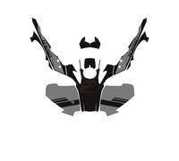 réservoir Carburant Sticker Autocollants Graphiques Complets pour Moto R1200GS, R1250GS, pour Adventure Triple 2014 - 2022, Kit D'autocollants pour Tampons De Réservoir D'essence