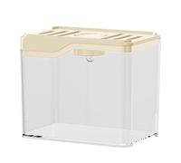 Réservoir compact pour plateau de table - Réservoir de poissons, mini récipient d'aquarium transparent | Trou d'aération supérieur design pour la décoration de la chambre, bol de bureau pour la