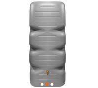 Garantia Récupérateur d'eau CUBUS 1000 L Gris béton avec robinet PE imitation laiton