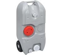 Réservoir d'Eau sur Roues pour Camping 40 L Gris Camping-car Caravane vidaXL