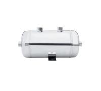 Réservoir d'air en acier inoxydable 304 avec kit de montage, réservoir de stockage sous vide for compresseur d'air haute pression horizontal for gaz comprimé(2L)