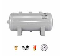 réservoir d'air Grand réservoir d'air 5/10/20/50/100L pour laboratoire/usine, Matériel en acier au carbone de longue durée de vie, pour stabilise la pression de l'air(10L/2.6Gal (Style C))