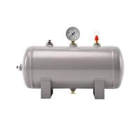 Réservoir d'Air Mini Réservoir D'air Portable De 5 Litres, Réservoir De Pression D'air De Réserve Horizontal En Acier Au Carbone Pour Pompe À Air/compresseur, Réservoirs Tampons D'air Industriels(D)