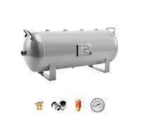 réservoir d'air Réservoir d'air grande capacité 5/10/20/30/50/80/100 L, réservoir de stockage de gaz haute pression avec accessoires, pour stabiliser la pression d'air(60L/15.9Gal)