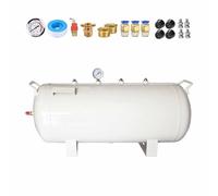 réservoir d'air Réservoir de compresseur d'air 10/20/50/80/100 L, Kit de chambres de dégazage sous vide industrielles en acier, pour l'aérospatiale(100L/26.4Gal)