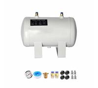 réservoir d'air Réservoir de compresseur d'air 10/20/50/80/100 L, Kit de chambres de dégazage sous vide industrielles en acier, pour l'aérospatiale(6L/1.6Gal)