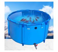 Réservoir d'aquaculture pliable pour le stockage de l'eau et l'élevage aquatique - 3750L durable en toile hors sol étang à poissons