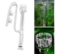 Réservoir d'aquarium écumoire filtre verre 17mm pour tuyau d'eau 16mm filtre d'aquarium