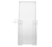 Réservoir d'ascenseur à Vide en Acrylique Transparent | 9,8 X 4,1x4,1 Pouces, Support Inclus, Fixation Stable, pour Guppy et Betta
