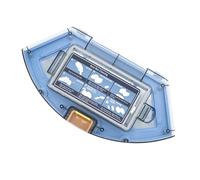 Réservoir d'aspirateur for Exvac660 880, compatible avec Tesvor, boîte à poussière for robot balayeur professionnel avec filtre primaire, pièce de rechange(Large Suction Port)