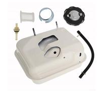 Réservoir de carburant 3 L Reservoir d'essence, Plat Bidon de Carburant Essence Bidon Essence pour moteurs Honda pour GX120 GX140 pour GX160 GX200