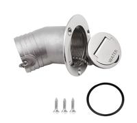 Réservoir de carburant à bord du bateau, Bouchon de remplissage de carburant à bord, 2 pouces, angulaire, eau, gaz, carburant, diesel, acier inoxydable 316, pour bateaux, yachts, camping-cars, camions