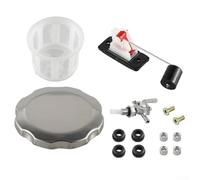 Réservoir de carburant secondaire de 5 gallons avec bouchon de jauge de valve de vidange pour générateurs Honda Tondeuses à gazon