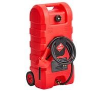 Bidon Essence Diesel sur Roues Réservoir Carburant 56,7L Avec Pompe à Main pour VTT