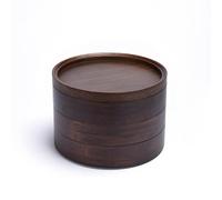 réservoir de céramique, Boîte à thé en vrac plusieurs tiroirs, idéale for ranger le chinois, les gâteaux et autres petits objets(Circular Three-layer)