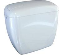 Réservoir de chasse attenant RONDO - Modèle : double volume 3/6L SIAMP Bois G